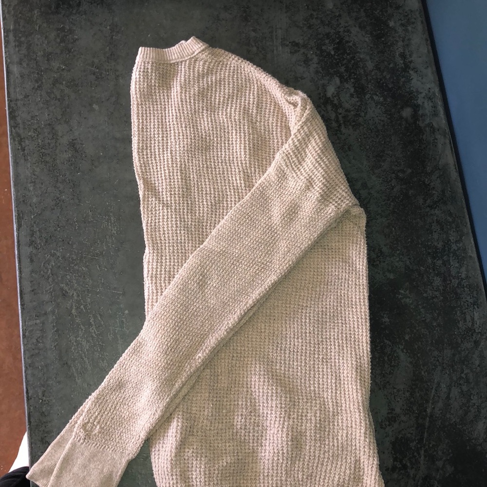 Cream/pink cardigan